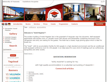 Tablet Screenshot of hotelmagister.hu